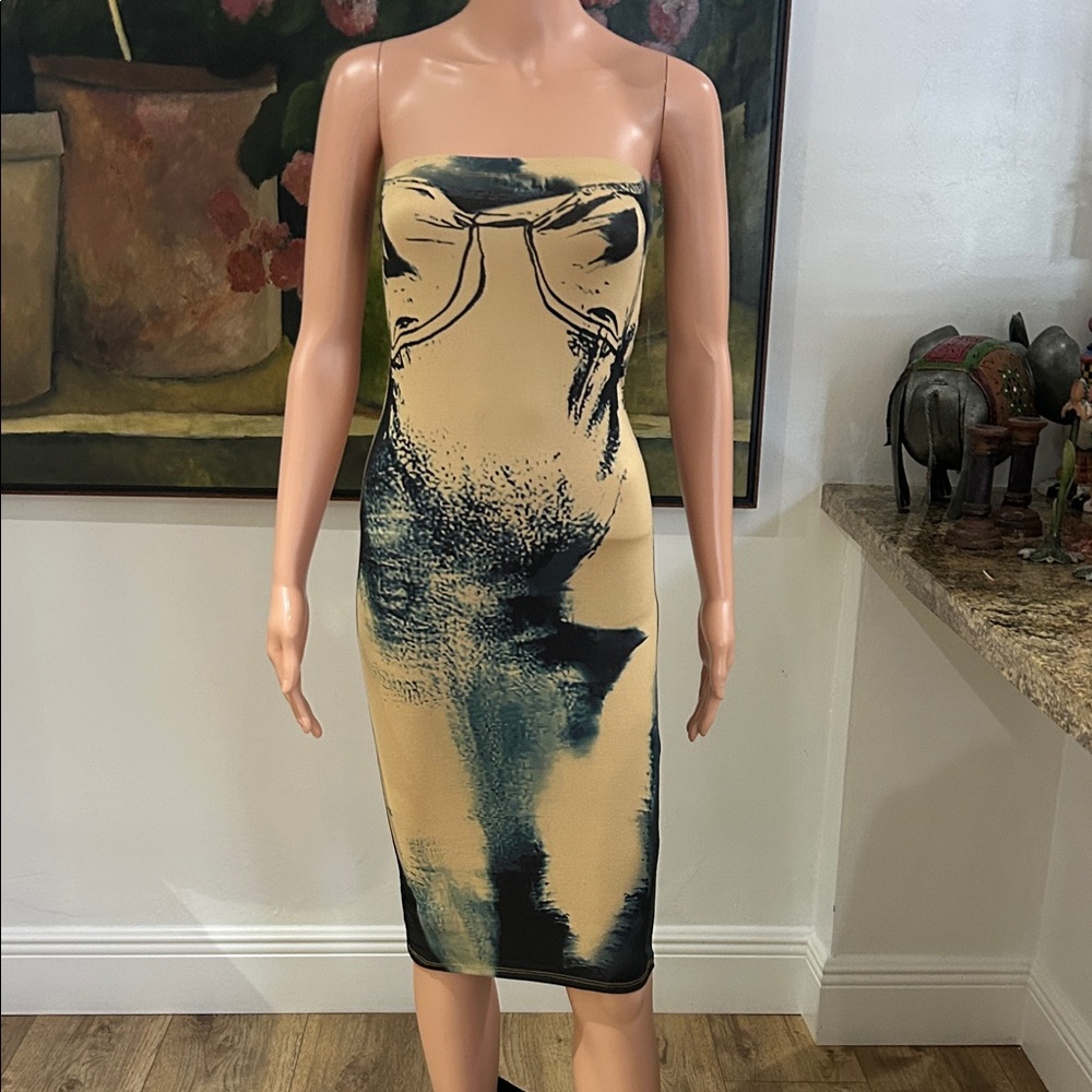 G & D tube top dress